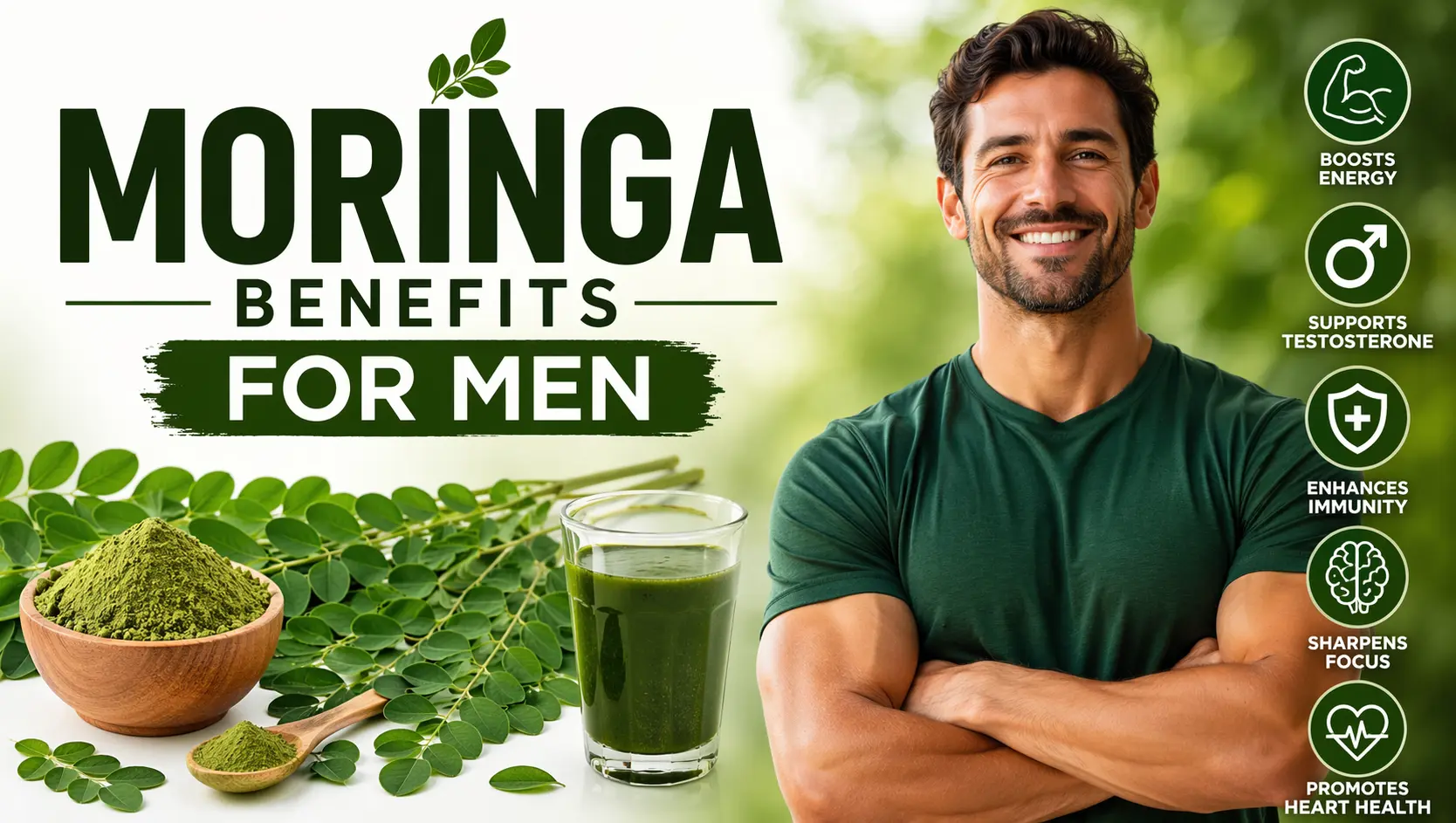 Moringa Benefits for Men