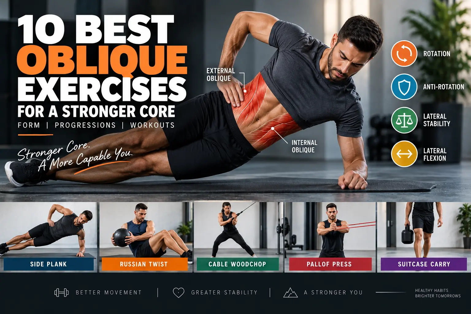 oblique exercises Featured