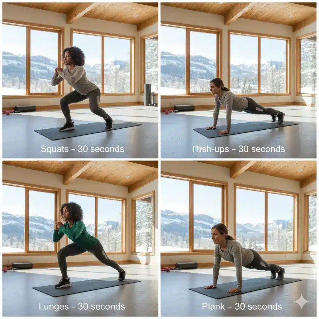 Winter Home Workouts Winter Home Workouts