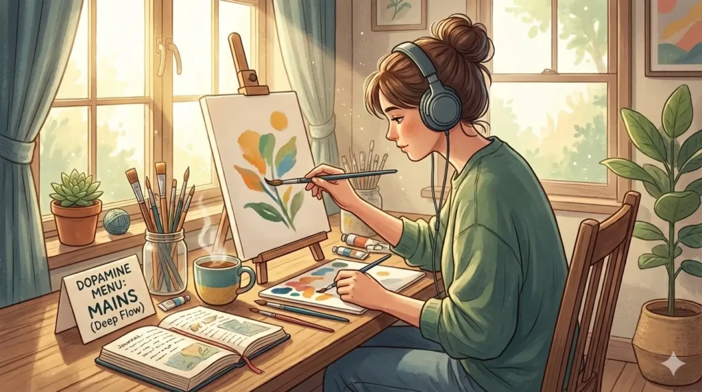 dopamine-1 dopamine menu deep flows