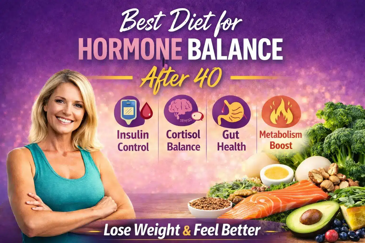 Best Diet for Hormone Balance After 40